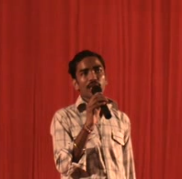 लेखक द्वारा स्नानत्क के दौरान 2014 में BHU मे दिये गए भाषण से एक छवि