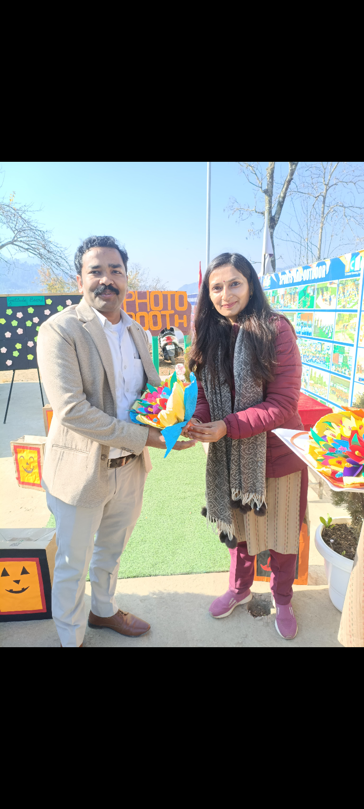 Cordially welcomed at ICON international school Pithoragarh For encouraging students to participate in extra curricular activities