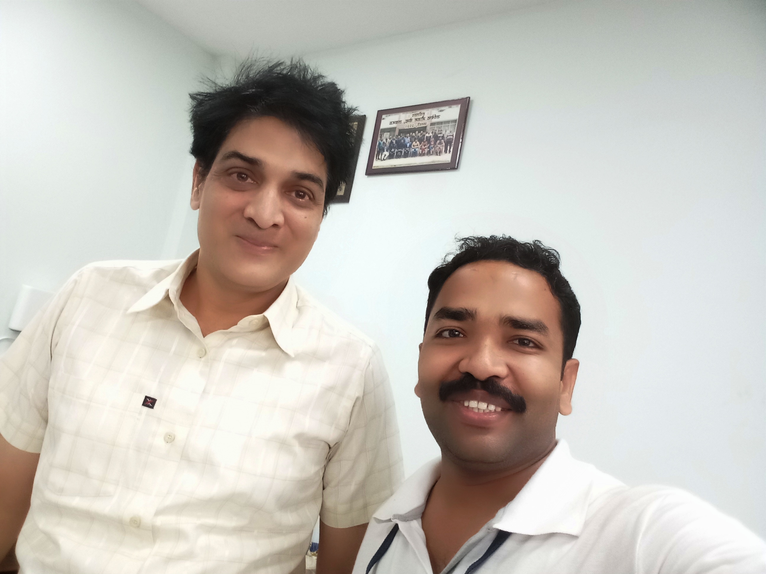 मौसम विज्ञान केंद्र लखनऊ के वैज्ञानिक श्री मनीष रनालकार जी के साथ शिष्टाचार भेंट के दौरान